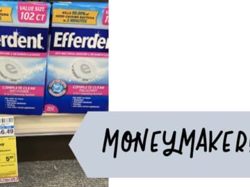 Money Maker Efferdent Deal | Get Up to $6 Back at CVS