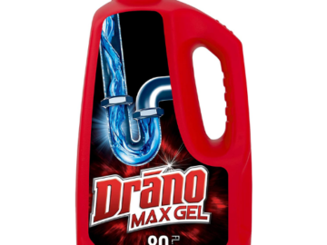 Drano Max Gel Drain Clog Remover and Cleaner, 80 Oz as low as $5.64 Shipped Free (Reg. $10) – FAB Ratings! 19K+ 4.5/5 Stars!