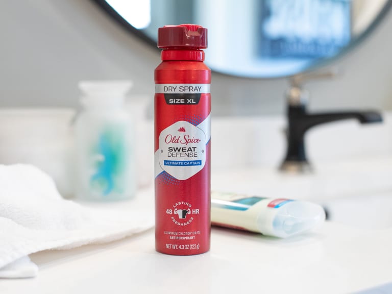 Old Spice or Secret Dry Spray As Low As $3.69 At Publix (Regular Price $7.19)