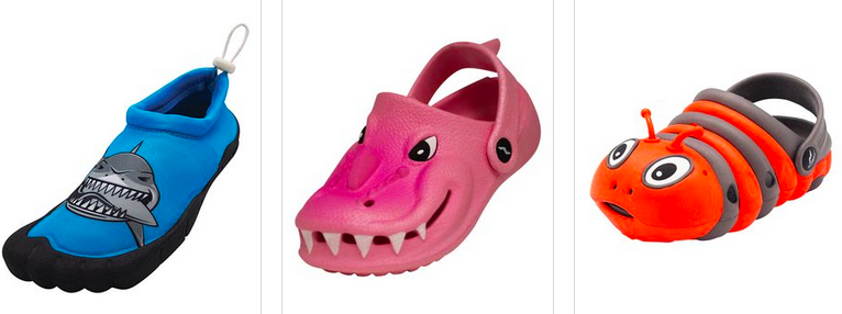 Norty: Sandals to Water Shoes