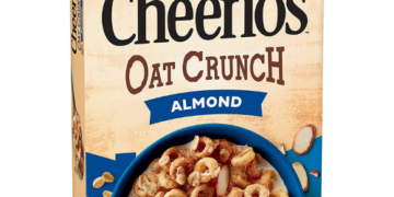 Cheerios Oat Crunch Almond Breakfast Cereal, 18.2 Oz as low as $2.44 Shipped Free (Reg. $9) – FAB Ratings!