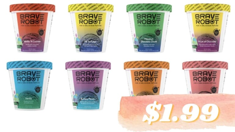$1.99 Brave Robot Ice Cream Pints | Kroger Mega Deal