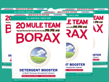 4-Pack 20 Mule Team Borax Detergent Booster & Multi-Purpose Cleaner as low as $10.31 Shipped Free (Reg. $20) | $2.58 per 65 Oz Box! FAB Ratings! 18K+ 4.8/5 Stars!