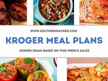 kroger meal plans 4/6