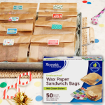 50-Count Reynolds Kitchens Unbleached Wax Paper Sandwich Bags as low as $2.89 Shipped Free (Reg. $5.49) | 6¢ each bag!