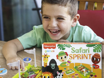 Safari Sprint Fisher-Price Kids Pre-School Game $4.80 (Reg. $10) | 2 to 4 Players!