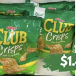 $1.47 Club Crisps & Town House Crackers with Kroger eCoupon