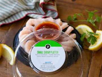 Publix Small Shrimp Platter As Low As $3.50 With BOGO Sale & Digital Coupon