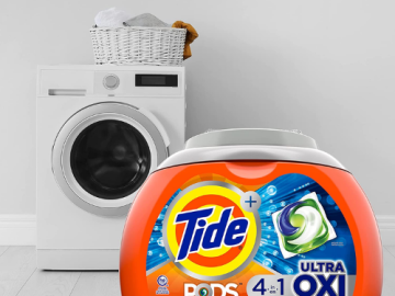 73-Count Tide PODS 4-in-1 Ultra Oxi Laundry Detergent $16.44 (Reg. $24) | $0.23 per Pac! 18K+ FAB Ratings! + MORE