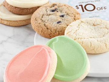 Cheryl’s Cookies 6-Piece Easter Cookie Sampler + $10 Reward Card $9.99+ Free Shipping