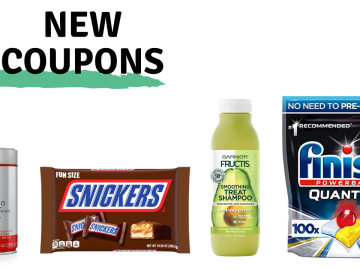 40+ New Coupons Today | Finish, Garnier & Easter Candy!