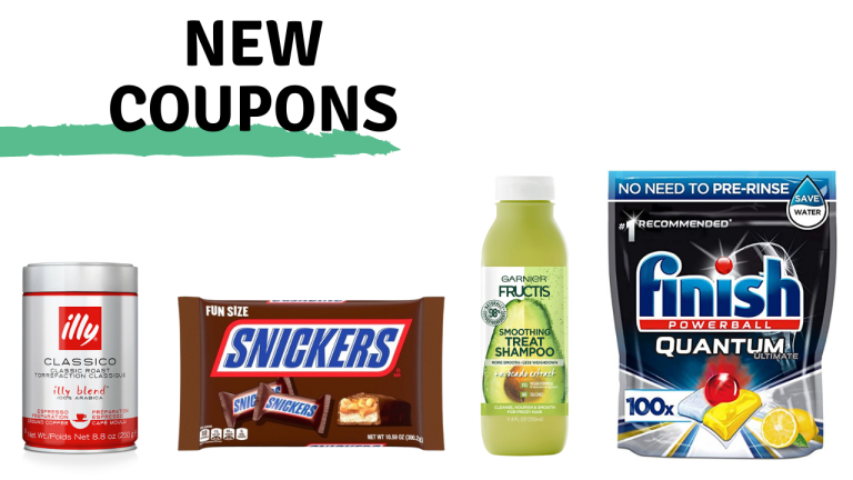 40+ New Coupons Today | Finish, Garnier & Easter Candy!