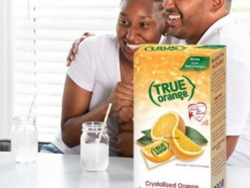 100 Packets TRUE ORANGE Water Enhancer, Bulk Dispenser Pack as low as $5.51 Shipped Free (Reg. $16.63) – 6.3K+ FAB Ratings! | 6¢/Packet!