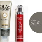 Olay Facial Scrub & Moisturizer for $14.99