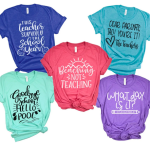 Summer Break Teacher Tees