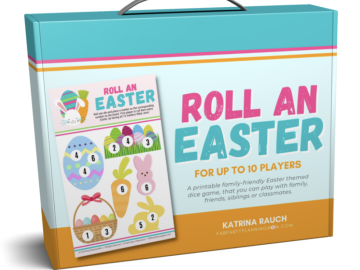Free Printable Roll An Easter Dice Game