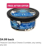 New Ibotta Offer | FREE Treasure Cave Blue Cheese Crumbles