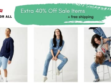 Levi’s | 40% Off Sale Items + Free Shipping