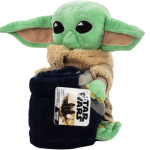 The Mandalorian Baby Yoda Throw Blanket with Grogu Hugger Plush $9.96 (Reg. $40)