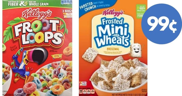Kellogg’s Deal at CVS | Get Cereal for as Low as 99¢