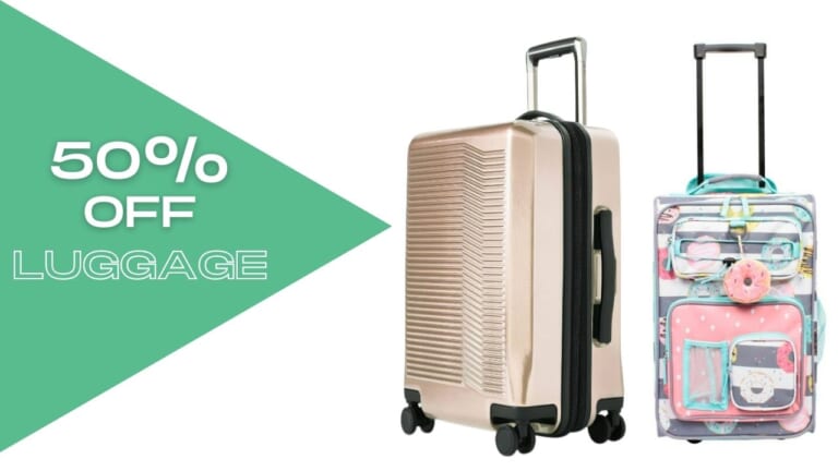 Target | 50% Off Luggage For Your Next Trip
