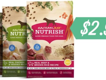 $2.94 Rachael Ray Nutrish Food for Dogs with Printable Coupon