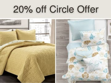 Target | 20% Off Bedding with Circle Offer