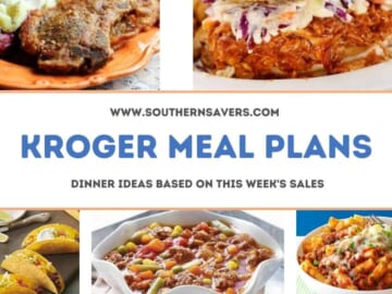kroger meal plans 4/27