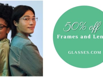 Glasses.com | 50% Off Frames & Lenses