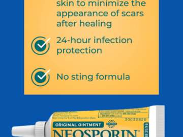 Neosporin Original First Aid Antibiotic Ointment as low as $2.60 Shipped Free (Reg. $4) – 24-Hour Infection Protection