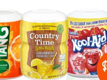 Kool-Aid, Country Time, or Tang for $1.47 At Kroger