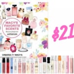 Macy’s 24-Pc. Favorite Scents Discovery Set for $21.25