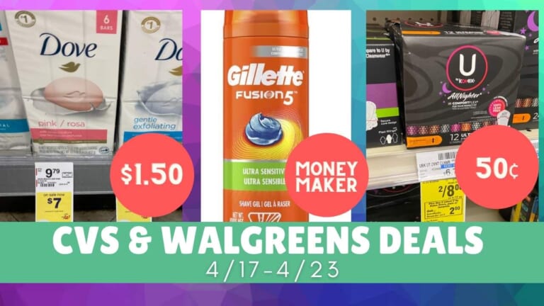 Video: Top CVS & Walgreens Deals 4/17-4/23
