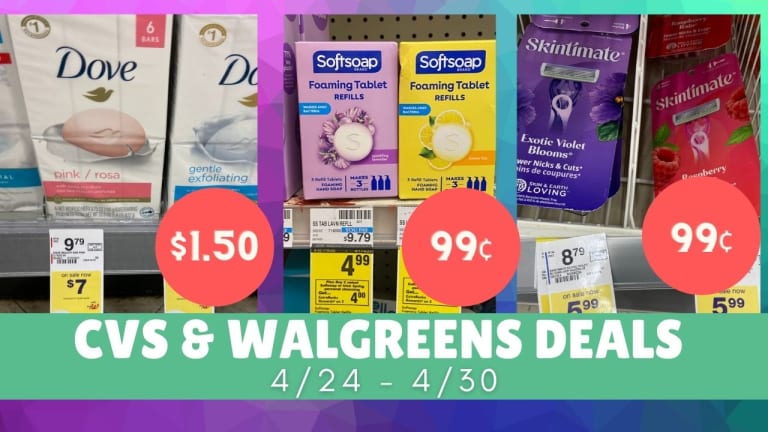 Video: Top CVS & Walgreens Deals 4/24-4/30