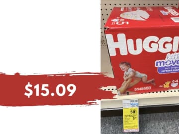 $15.09 Huggies Big Boxes of Diapers | CVS Deal