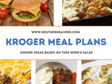 kroger meal plans 5/4