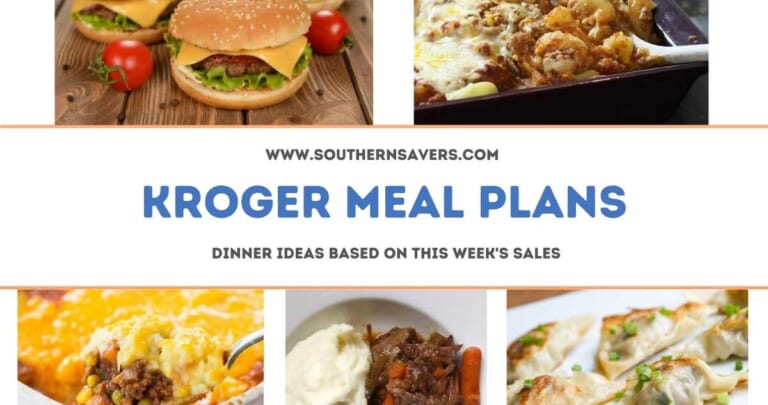kroger meal plans 5/4
