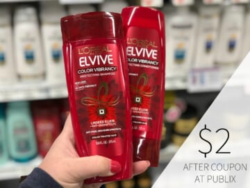 L’Oreal Elvive Haircare Just $2.49 Per Bottle At Publix