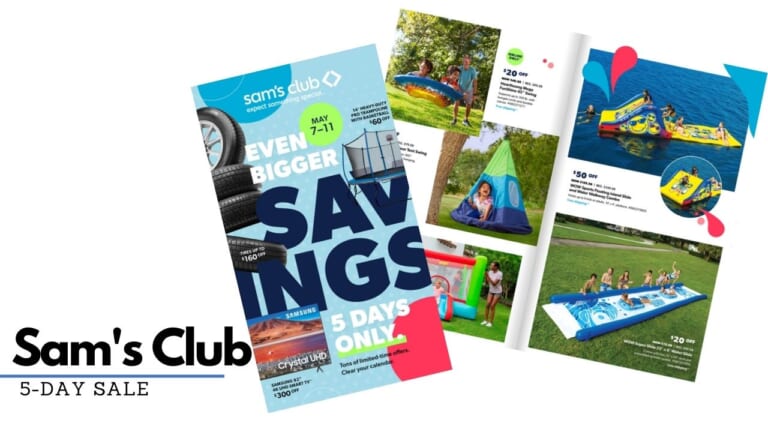 Sam’s 5 Day Savings Event Starts Today!!