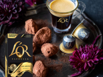 100-Count L’OR Absolu Espresso Pods $38.93 Shipped Free (Reg. $52) – 1K+ FAB Ratings! | $0.39 per Pod! LOWEST PRICE!