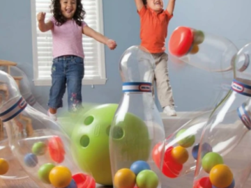 Little Tikes Sports Toy Bowling Set $12 (Reg. $25) | 6 Clear Pins and Bowling Ball