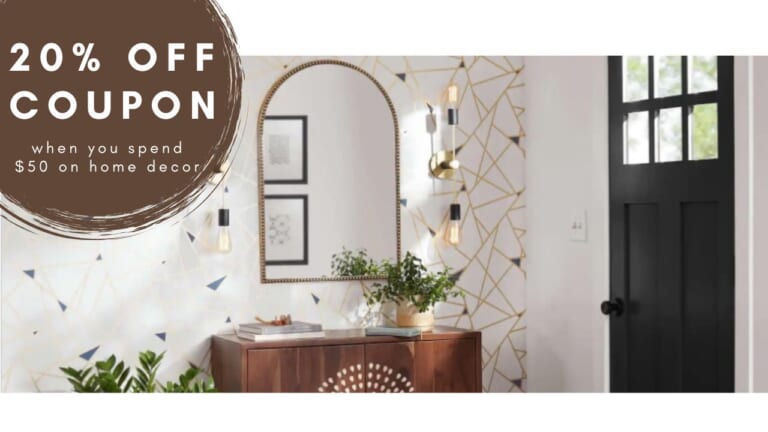 Home Depot | Get a 20% Off Coupon When You Spend $50