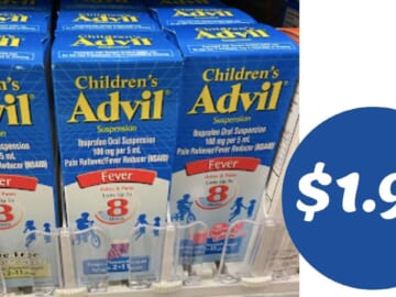 Children’s Advil Stacking Coupons | $1.99 at Publix