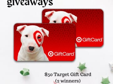 Enter To Win $50 Target Gift Card | (2) Winners