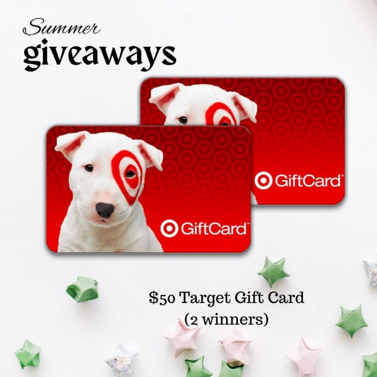 Enter To Win $50 Target Gift Card | (2) Winners