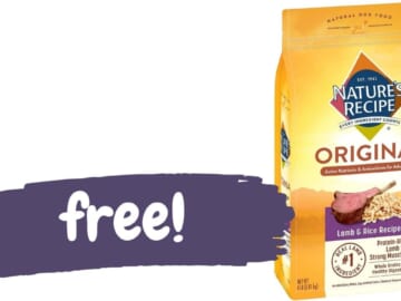 Get FREE Nature’s Recipe Dog Food at Walmart