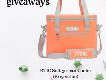 Enter to Win RTIC Soft Cooler ($119 Value) | 1 Winner