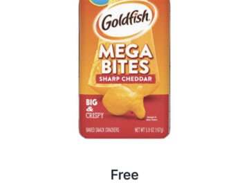 Publix Digital Coupon |  FREE Goldfish Mega Bites