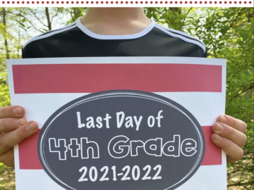 Free Printable 2022 Last Day of School Signs