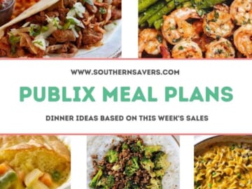 publix meal plans 5/18